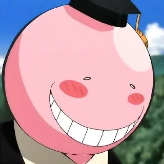 🫥 emoji koro sensei//@zoorroz Telegram sticker 14 of 26