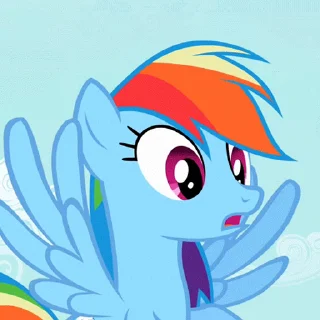 ☺️ emoji 🌈 рейнбоу деш @stickwish Telegram sticker 18 of 35