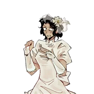 🙄 emoji ~ Married In Red (full sticker) :: @ILoveCatsXD Telegram sticker 17 of 62