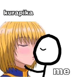 🌟 emoji Курапика Telegram sticker 16 of 85