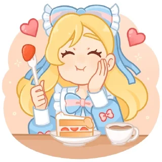 😋 emoji Долли☺️ Telegram sticker 14 of 47