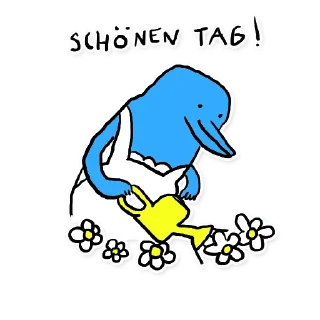 Sticker from berlin dolphin