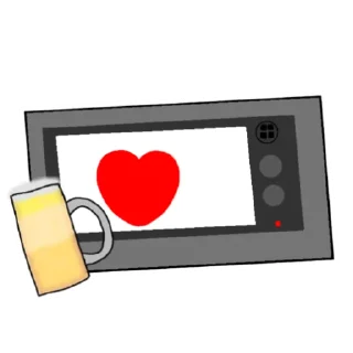 🍺 emoji Друзья и перс. Telegram sticker 5 of 36