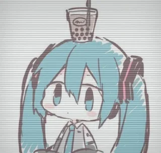 🌟 emoji Хатсунэ Мику Telegram sticker 14 of 79