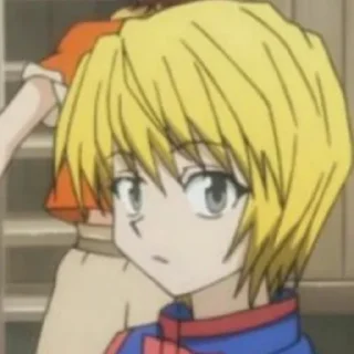 😒 emoji Kurapika Telegram sticker 13 of 24