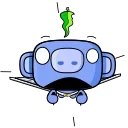 😨 emoji Discord: Wumpus Nitro Elite @CrazySnep Telegram sticker 18 of 30