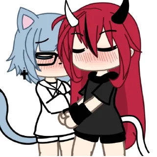 👄 emoji Я и моя любовь :: Марино и Ксю Telegram sticker 20 of 29
