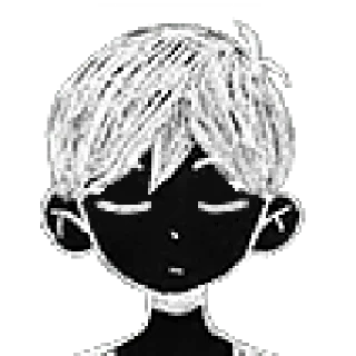 🖤 emoji Omori&Sunny (by @lohovivan_meow) Telegram sticker 14 of 56