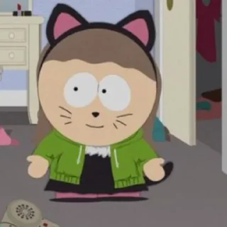 🍄 emoji South Park::Heidi Turner;; Telegram sticker 1 of 51