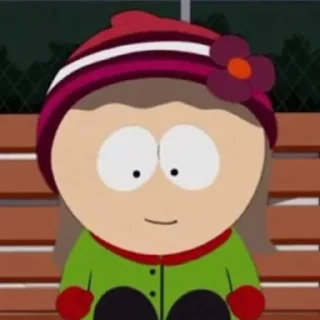 🍄 emoji South Park::Heidi Turner;; Telegram sticker 9 of 51