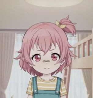 😔 emoji Airi!!:creator @DakyoMon Telegram sticker 4 of 33