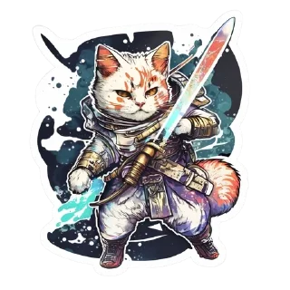 👊 emoji GeekCool-Cosmo_Cats Telegram sticker 16 of 16
