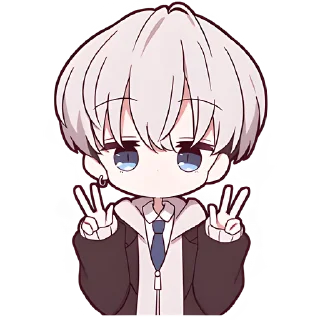 ✌️ emoji Грибной-кун @Nyasticks Telegram sticker 13 of 41