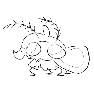 🪰 emoji Sky: Моль Света (Невошедшее) от @Polpami+@chompydump Telegram sticker 19 of 28