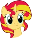 😽 emoji Sunset Shimmer Telegram sticker 22 of 86