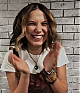 😆 emoji Millie Bobby Brown💋 Telegram sticker 6 of 35