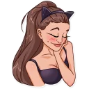 ☺️ emoji Ariana Grande Telegram sticker 17 of 25