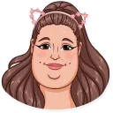 🌝 emoji Ariana Grande Telegram sticker 11 of 25