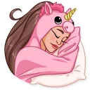 😴 emoji Ariana Grande Telegram sticker 19 of 25