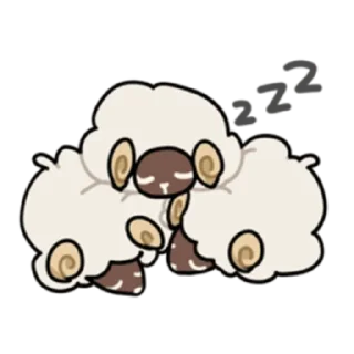 🐑 emoji Sheep of boy @nyakwii Telegram sticker 1 of 40