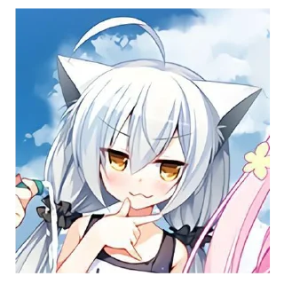 Sticker from Стикерпак Для Тру Няшек!@fumgls