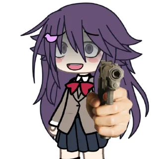🔫 emoji Юри легенда Telegram sticker 11 of 77