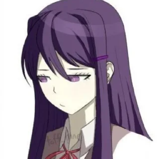 😞 emoji Лишь Юри!! Telegram sticker 17 of 28