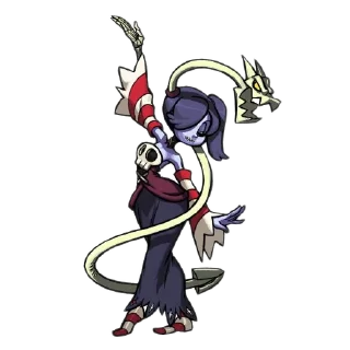 🐦 emoji Skull girl Telegram sticker 8 of 25
