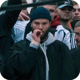 Sticker from святые стикеры грешника