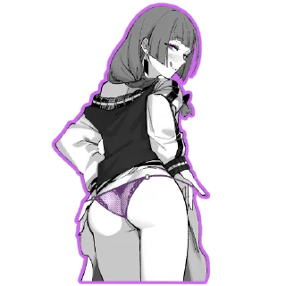 Sticker from Kikuri Hiroi💋 by @SaintEntropy