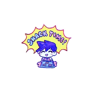 🍪 emoji . some OMORI . Telegram sticker 24 of 47
