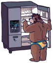 🍽 emoji Björn The Bear Telegram sticker 16 of 23