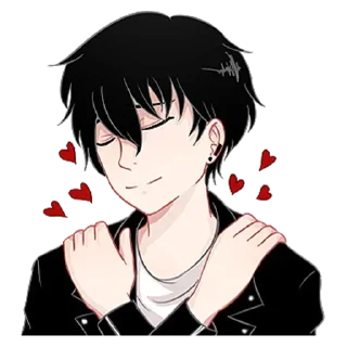 🥰 emoji Плохой кун @nyasticks Telegram sticker 23 of 39