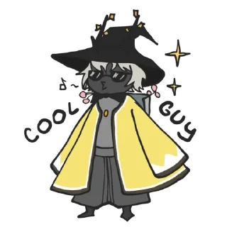 😎 emoji Ernesto The Skykid Telegram sticker 11 of 32