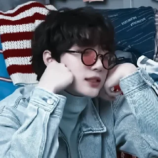 ☁ emoji [☁] ;; beomgyu ;; @lumicore_present Telegram sticker 7 of 40