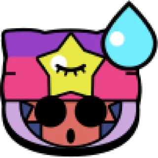 😅 emoji ЗНАЧКИ БРАВЛ СТАРС 3 Telegram sticker 13 of 90