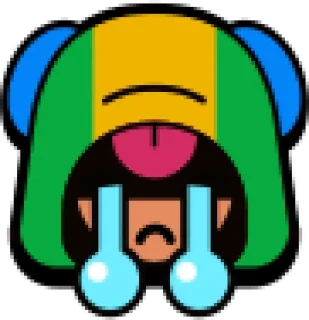 😭 emoji ЗНАЧКИ БРАВЛ СТАРС 3 Telegram sticker 9 of 90