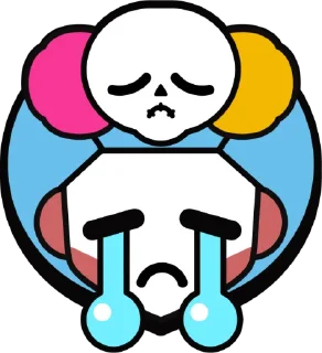 😔 emoji ЗНАЧКИ БРАВЛ СТАРС 2 Telegram sticker 8 of 99