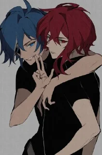 🖤 emoji Кэйя+ Дилюк Топ Telegram sticker 20 of 62