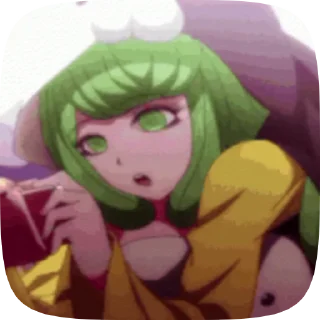 🎀 emoji ☆𝘔𝘰𝘯𝘢𝘤𝘢🎀 @danganronpatenko Telegram sticker 2 of 50