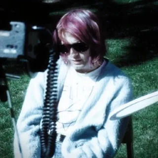 🎸 emoji 🎸Kurt Cobain Supermacy 🎸 Telegram sticker 9 of 56