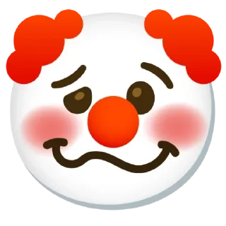 🥴 emoji Clown Stuff Telegram sticker 3 of 26