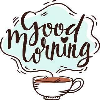 ☕️ emoji Good Morning 5 Telegram sticker 10 of 19