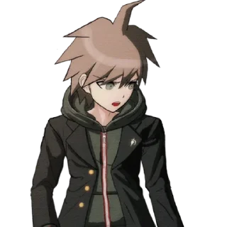 😓 emoji Danganronpa: Trigger Happy Havoc   @danganronpastickers Telegram sticker 13 of 107