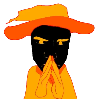 🤔 emoji 🔥Rudin Maglen🔥 Telegram sticker 8 of 100