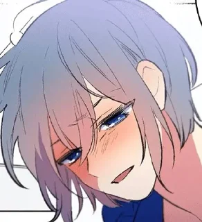 😔 emoji Тайный союз @anime_stickerr Telegram sticker 10 of 40