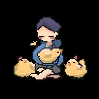☺ emoji StardewValleyA Telegram sticker 11 of 14
