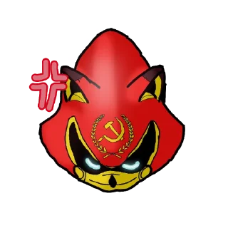 😡 emoji СССР метал @ketch_wwii Telegram sticker 3 of 53