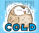 ☃ emoji A little cute OWL :: @line_stickers Telegram sticker 8 of 40
