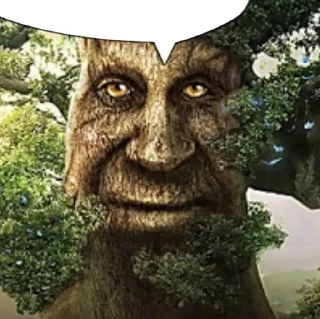 Sticker from Wise Mystical Tree